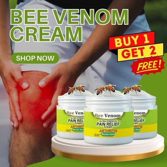 Bee Venom Ultra Strength Pain Relief Cream  ( BUY 1 GET 2 FREE )