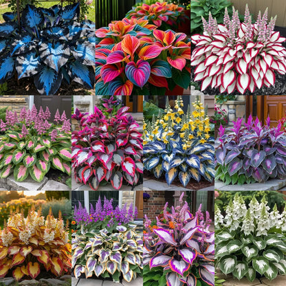 Premium Rare Hosta Seeds Shade-Tolerant Plant ( Mix Colors )