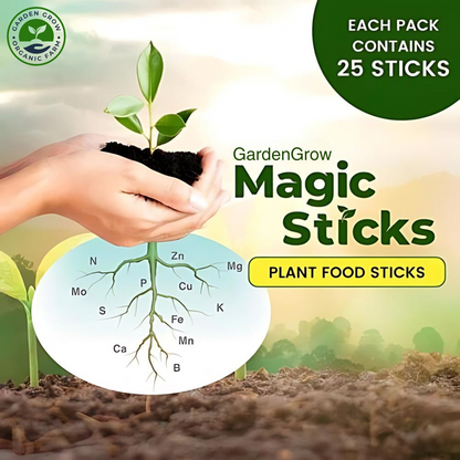 Plant Grow Fertilizer Sticks For Plants Multipurpose Plant Food Sticks For All Plants | Green Sticks Fertilizer For Home Garden - 50 Stick ( BUY 1 GET 1 FREE )