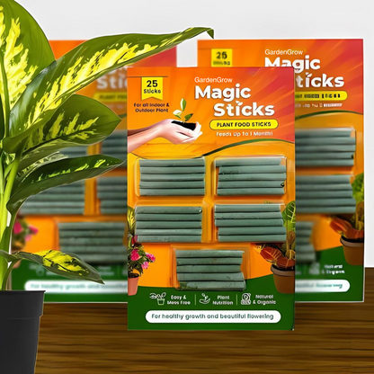 Plant Grow Fertilizer Sticks For Plants Multipurpose Plant Food Sticks For All Plants | Green Sticks Fertilizer For Home Garden - 50 Stick ( BUY 1 GET 1 FREE )