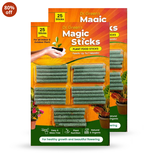 Plant Grow Fertilizer Sticks For Plants Multipurpose Plant Food Sticks For All Plants | Green Sticks Fertilizer For Home Garden - 50 Stick ( BUY 1 GET 1 FREE )